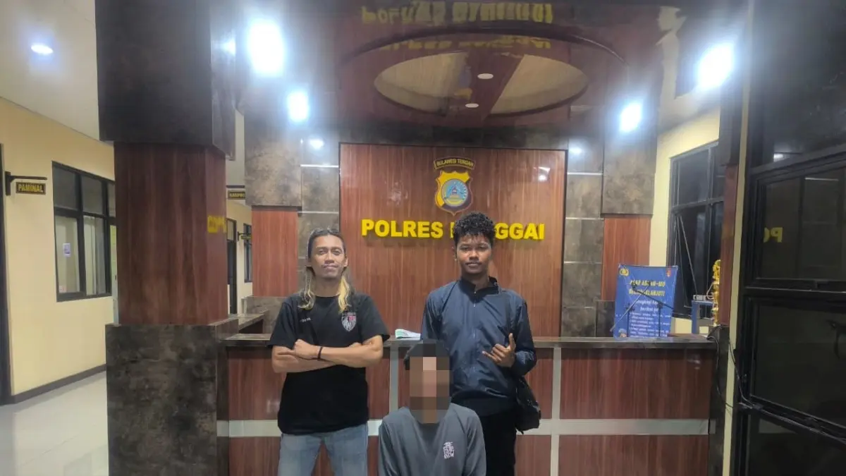 PENCURI: Pencuri motor dibekuk Polisi di Banggai.(FOTO: NENDRA PRASETYA/RADAR PALU).