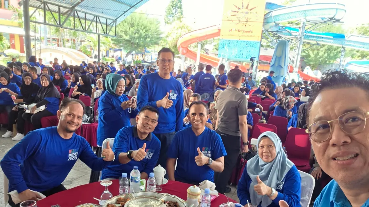 Puncak peringatan May Day di Sulteng dihadiri Gubernur dan Wakil Gubernur Sulteng di Palu, Minggu (3/5).