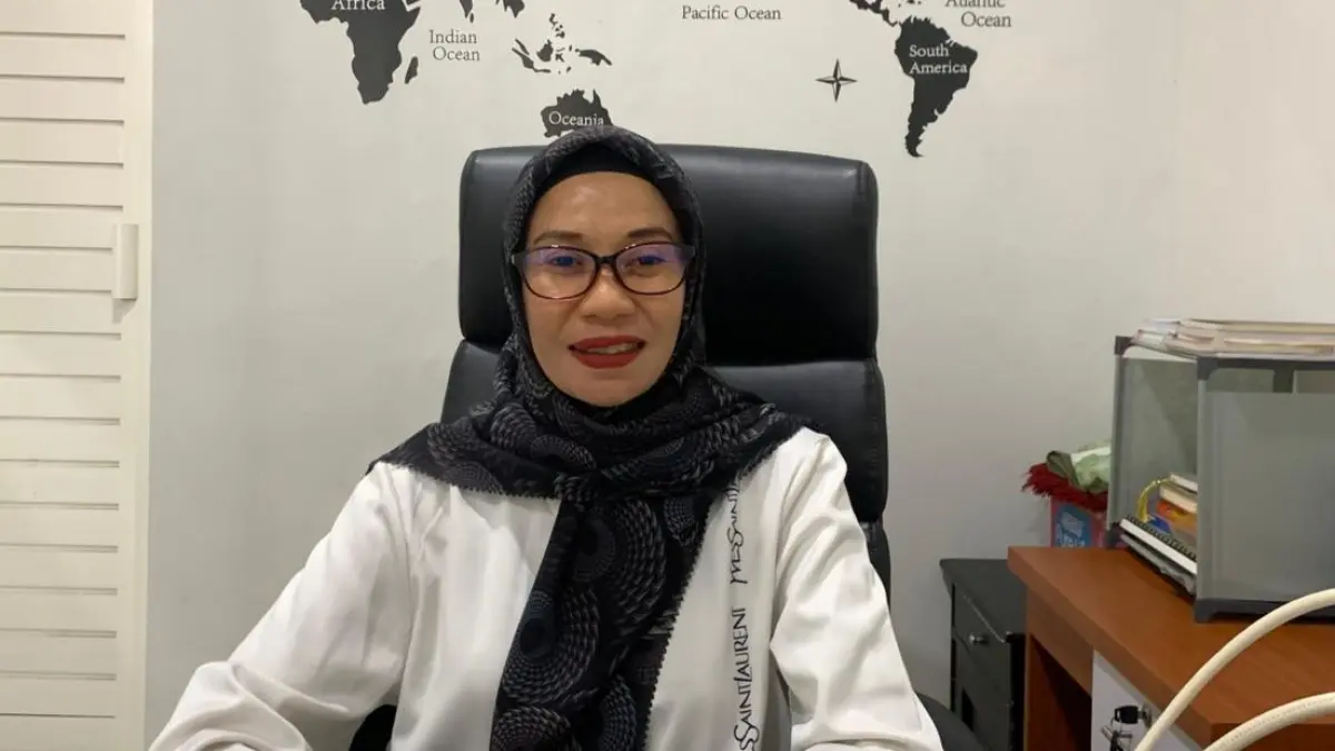 Kepala Bidang Perdagangan Luar Negeri Dinas Perindustrian dan Perdagangan (Disperindag) Provinsi Sulawesi Tengah, Margie Lestari, SH.(Rina Abd Halik)