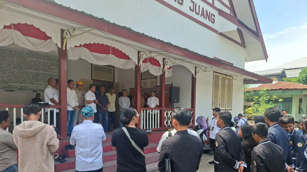 Wali Kota Palu Hadianto Rasyid mendorong Maklumat 6 Mei 1950 ditetapkan sebagai hari peringatan resmi melalui Perda. (Annisa Tri Yusnida/Radar Palu)