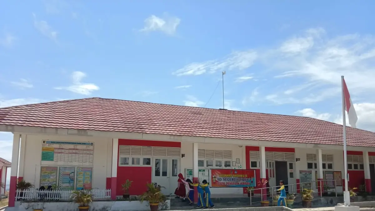  SDN 1 Talise yang menjadi salah satu sekolah mendukung peningkatan literasi kota Palu. (Ade Safitri/Radar Palu)