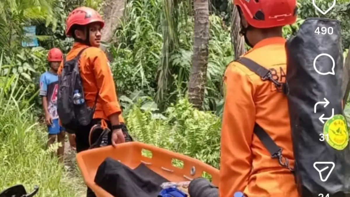 Tim SAR gabungan melakukan operasi pencarian dan evakuasi pendaki terdampak erupsi Gunung Dukono, Jumat (8/5/2026).Ig Sar Nasional)