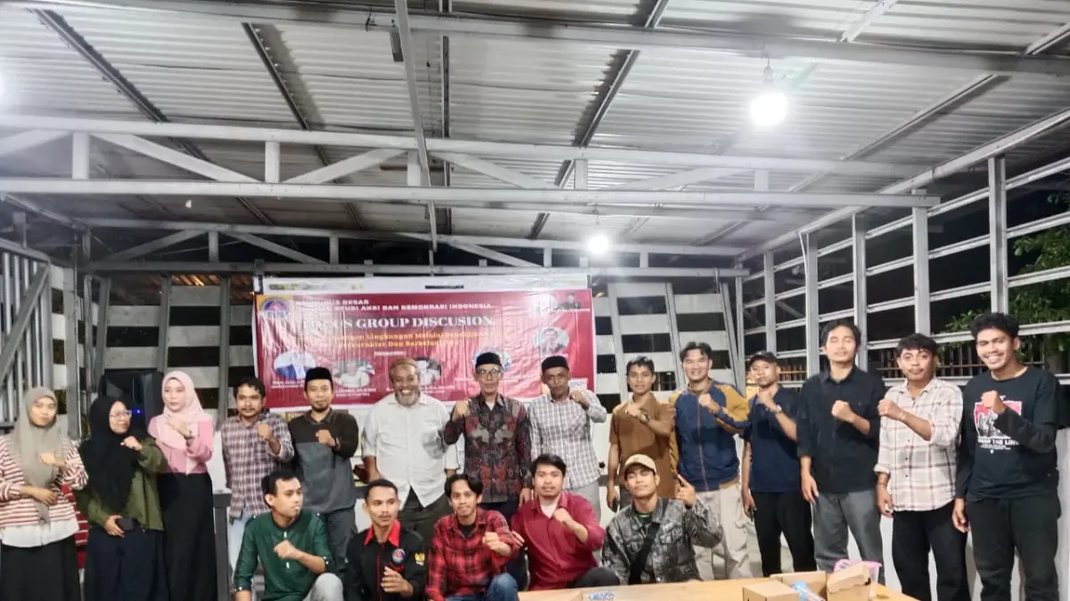 DISKUSI: Menyoroti tantangan lingkungan saat ini, LS-ADI Palu menggelar Focus Grub Discusion.(FOTO: ISTIMEWA/RADAR PALU). 