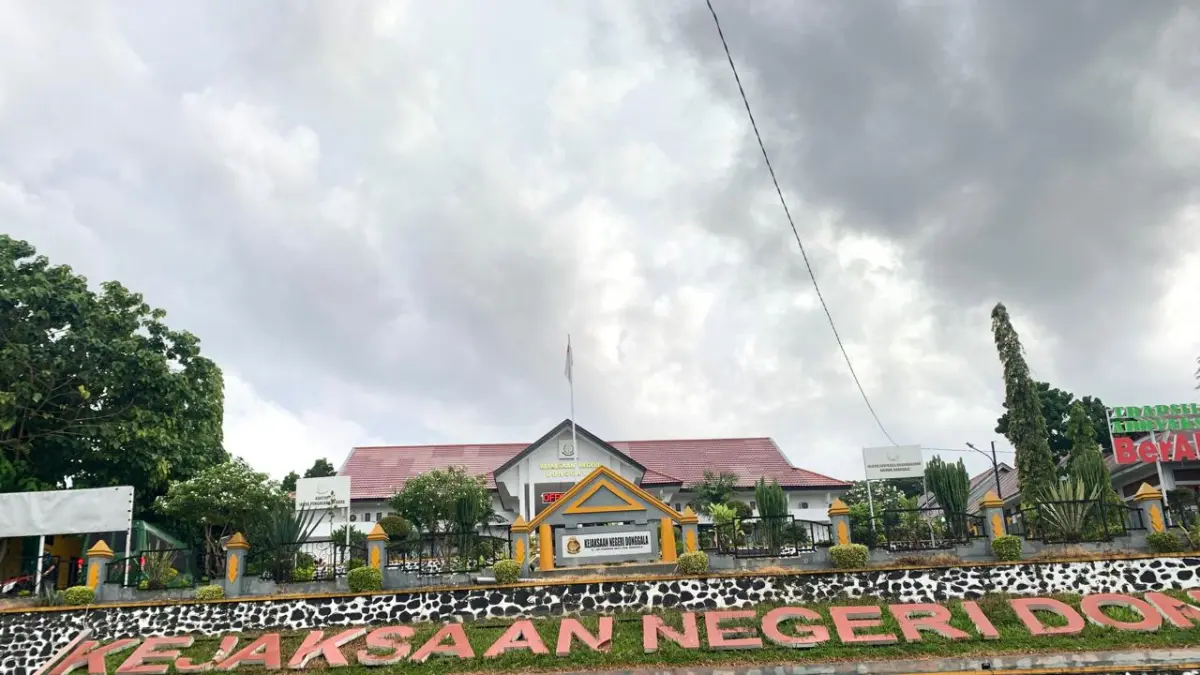 KANTOR: Inilah kantor Kejaksaan Negeri Donggala.(FOTO: UJANG SUGANDA/RADAR PALU).