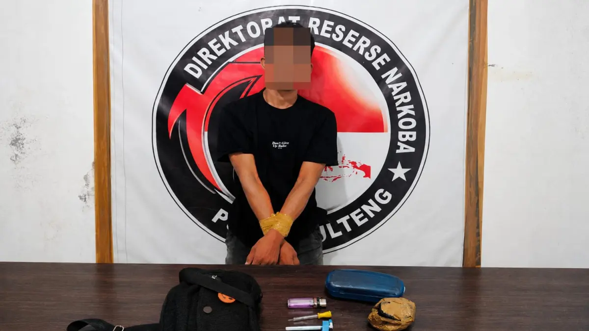 Ditresnarkoba Polda Sulteng 
