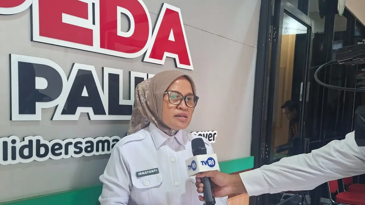 Sekretaris Daerah Kota Palu Irmayanti Pettalolo menjelaskan proses penilaian Kota HAM oleh Komnas HAM RI. Sebanyak 444 data diverifikasi dalam penilaian tersebut. (Annisa Tri YusnidaRADAR PALU)