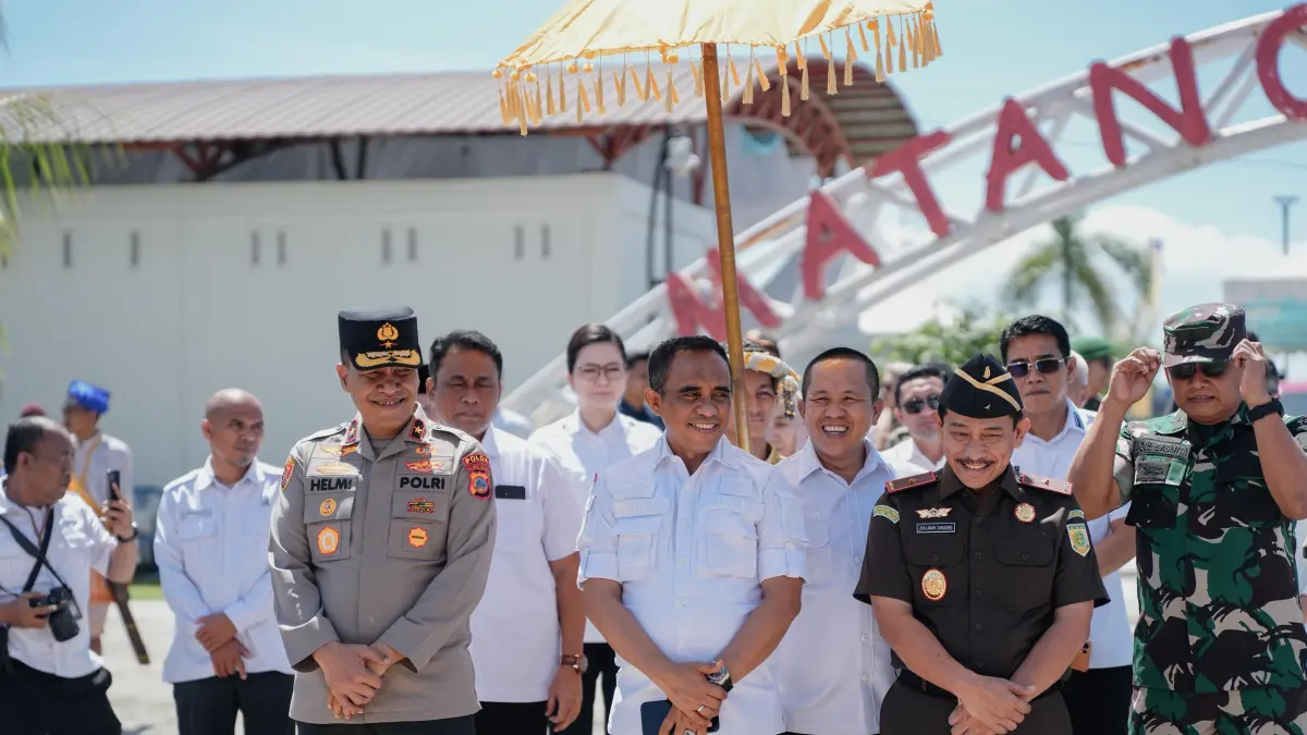 Gubernur Sulawesi Tengah, Anwar Hafid, memimpin rapat evaluasi Asta Cita di Morowali. Dihadiri Forkopimda dan para bupati, Pemprov Sulteng menargetkan program nasional menjangkau hingga wilayah terpencil.(Pemprov Sulteng)