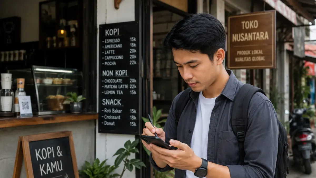 Aktivitas riset pasar digital kini menjadi peluang freelance penghasil dolar dari rumah. Perusahaan global mencari data lokal dari berbagai daerah di Indonesia. (Ilustrasi visual)