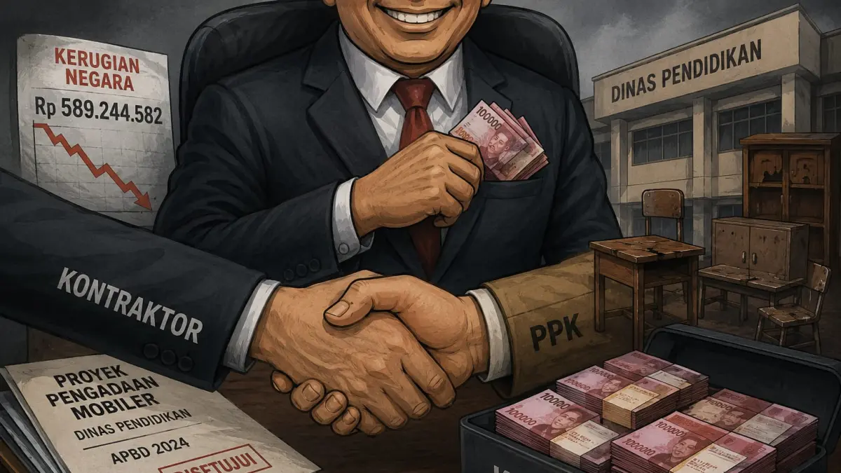 Ilustrasi Korupsi 