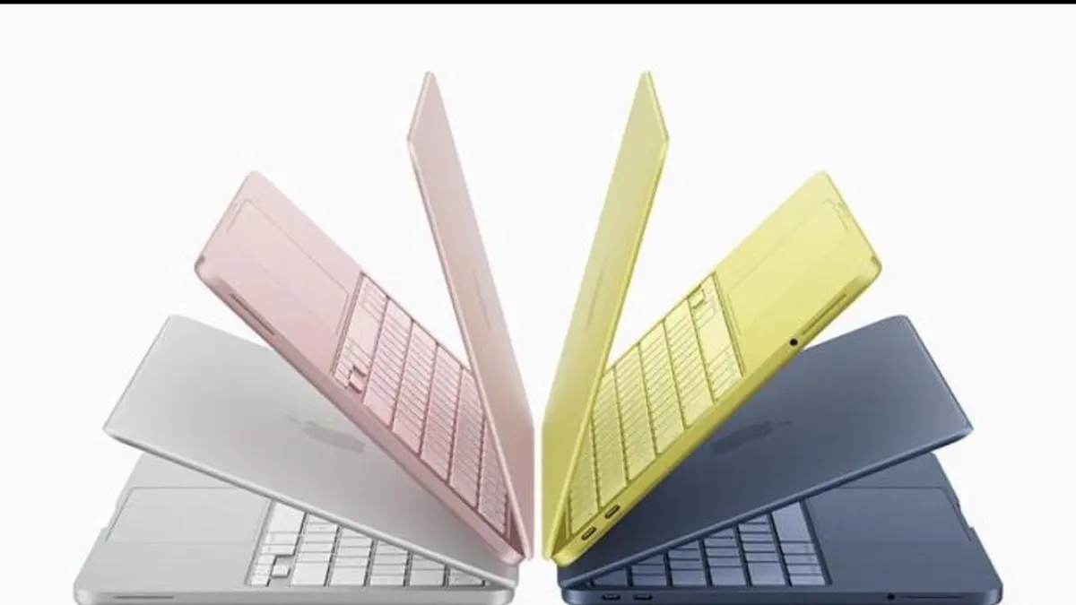 MacBook Neo 13 inci warna Citrus dengan chip Apple A18 Pro dan layar Liquid Retina.(apple.com)