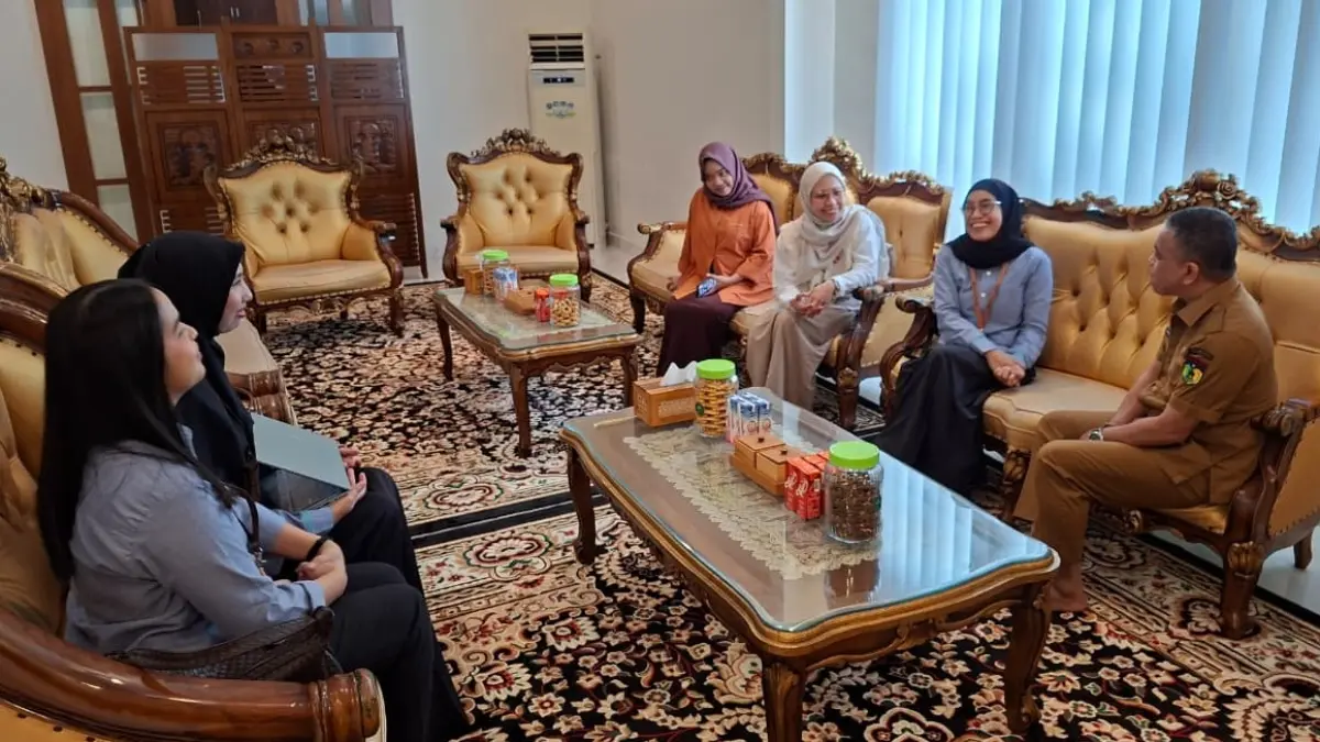 Hannah Asa Indonesia saat melakukan audiensi bersama Wali Kota Palu, Hadianto Rasyid di Rumah Jabatan Wali Kota Palu, Senin (18/5/2026).(DOK HUMAS PEMKOT PALU)