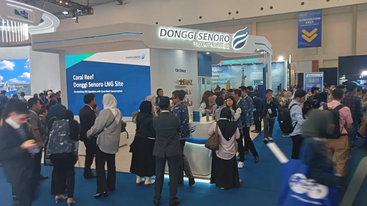 DIPADATI PENGUNJUNG: Suasana IPA Convex 2026, yang berlangsung di ICE CBD, Tangerang, Banten Rabu (20/5/2026). FOTO: AGUNG