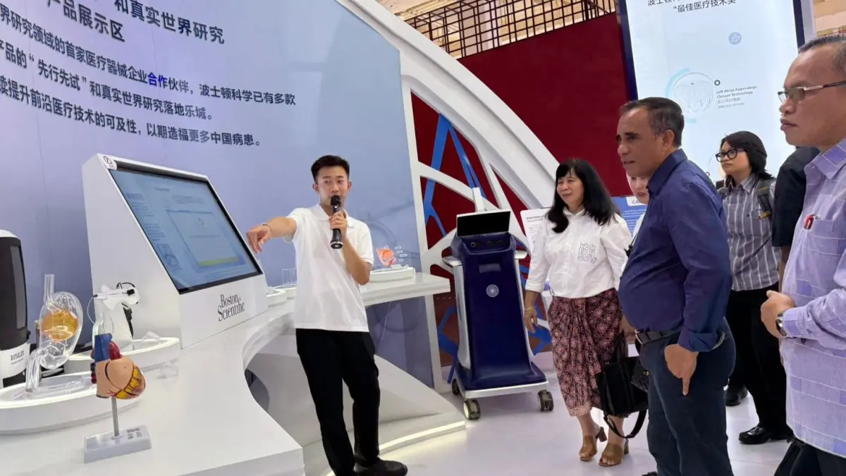  Gubernur Sulteng Anwar Hafid bertukar pikiran dengan pihak Hainan International Medical Center di China. (Pemprov Sulteng)