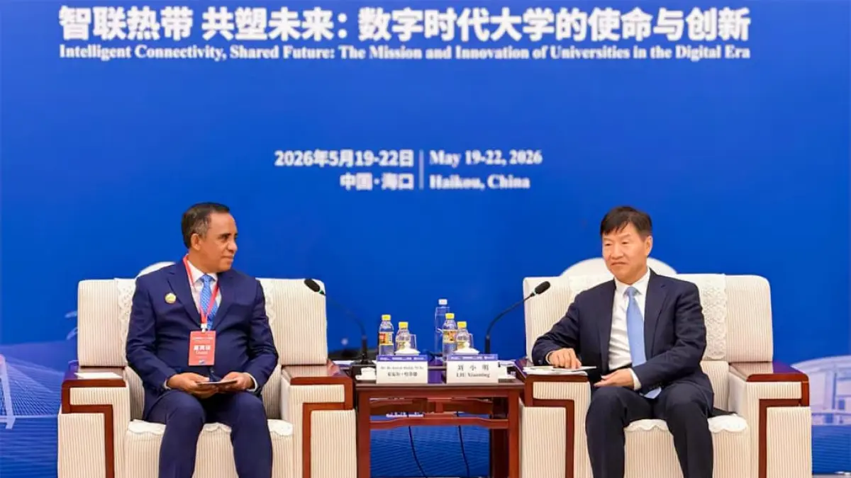 Gubernur Sulawesi Tengah dan Gubernur Hainan membahas kerja sama strategis di Haikou, Tiongkok. (Pemprov Sulteng)
