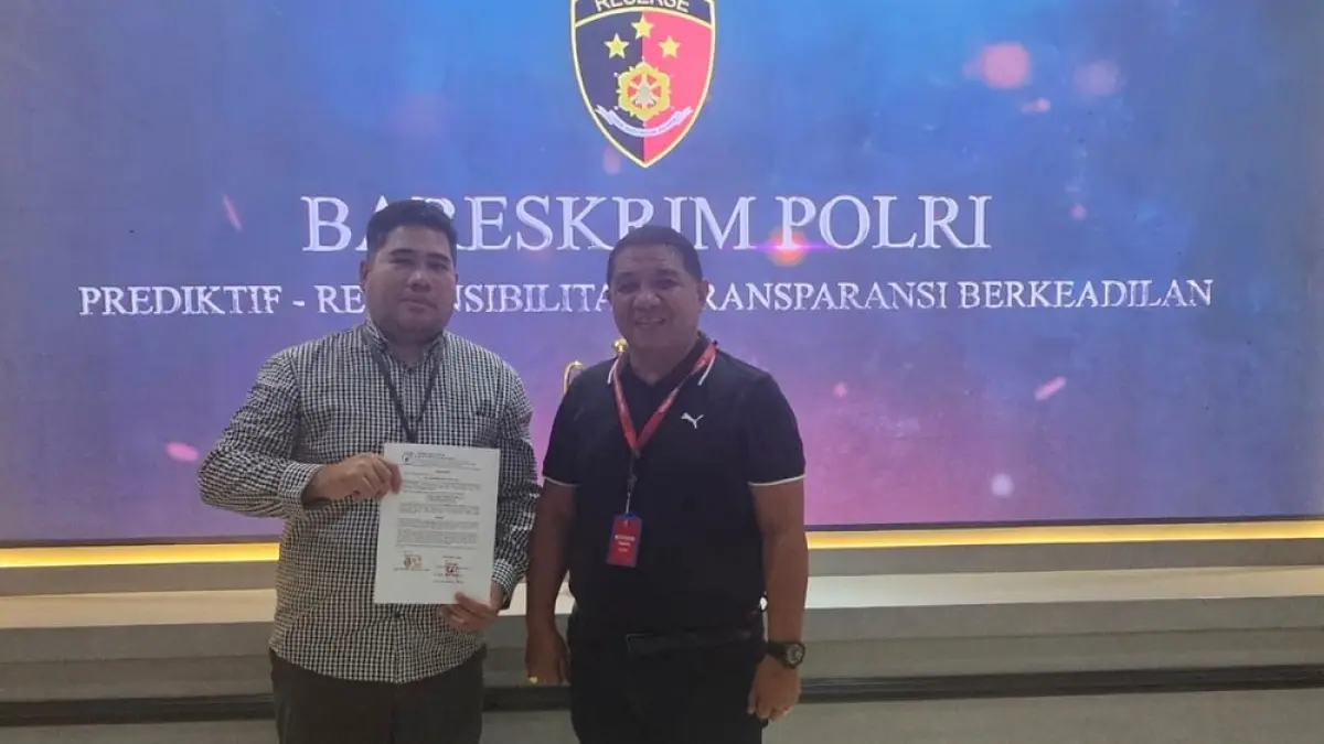 Laporan baru ke Mabes Polri terkait dugaan keterlibatan Bupati Poso dalam demonstrasi dosen dan mahasiswa pada Juni 2025 lalu.(IST)