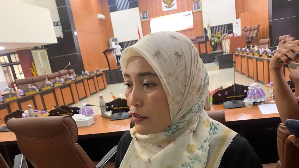 Anggota Komisi C DPRD Kota Palu, Mutmainah Korona (Andika Nur Hikmah/Radar Palu)