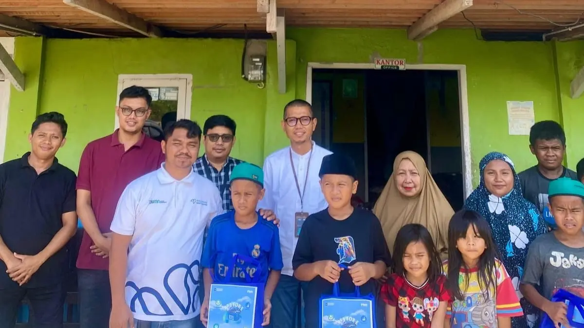 PT Permodalan Nasional Madani (PNM) menyalurkan bantuan pakaian layak pakai di salah satu panti asuhan di Kota Palu sebagai bagian dari program RE3 FOR-E dalam rangka HUT PNM ke-27. (Foto: Istimewa)
