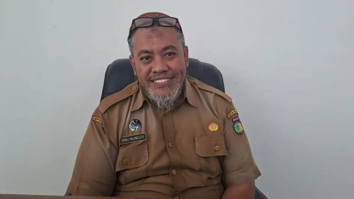 Sekretaris DLH Kota Palu, Ibnu Mundzir (Annisa Tri Yusnida)
