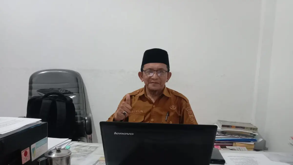 Wakil Kepala Sekolah Bidang Kesiswaan SMKN 1 Palu, Masrun (Ade Safitri/Radar Palu)