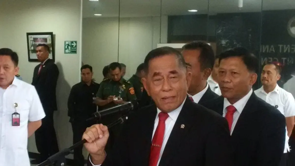 Jenderal TNI (Purn) Ryamizard Ryacudu semasa menjabat Menteri Pertahanan RI. Tokoh militer senior ini wafat pada Minggu (31/5/2026) di RSPAD Gatot Soebroto, Jakarta, setelah menorehkan perjalanan panjang dalam dunia pertahanan Indonesia.(Sabik Aji Taufan/JawaPos.com)