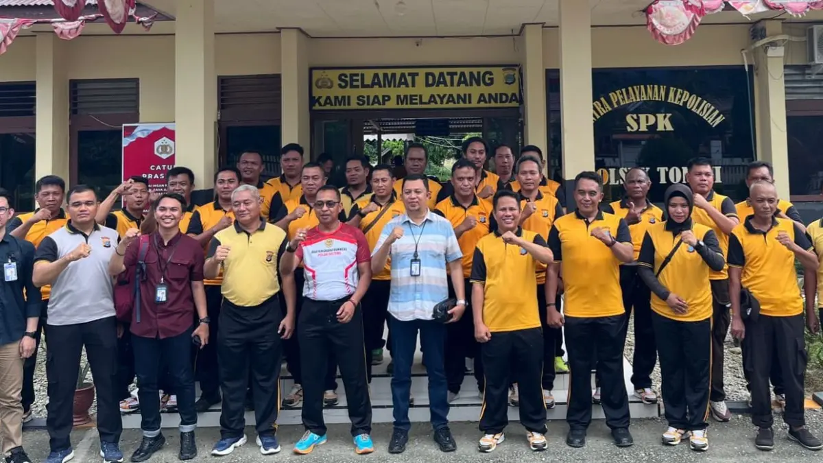 BRI Parigi bersama Polres Parigi Moutong memperkuat ketahanan pangan melalui sosialisasi KUR kepada petani jagung binaan Polri di empat polsek.