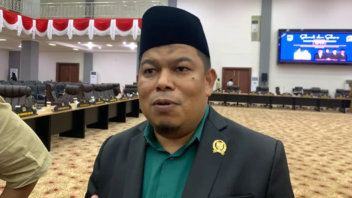 Sekretaris Komisi III DPRD Sulawesi Tengah, Muhammad Safri. (Rina Abd Halik)