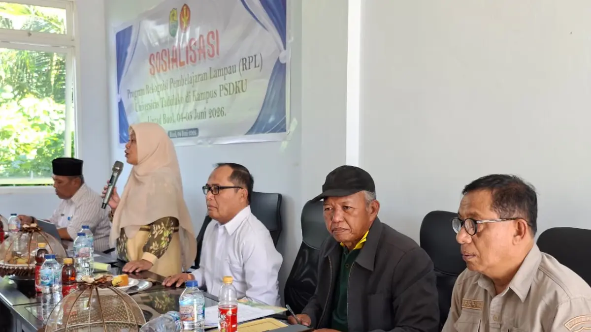AKSELERASI: Sosialisasi RPL Untad di Buol, berlangsung di kampus PSDKU, Kamis (4/6/2026).