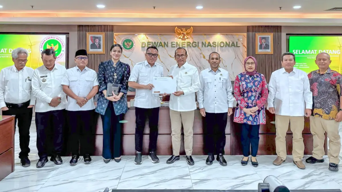 MENYEPAKATI: Delegasi AKPSI bersama DEN menyepakati empat poin kesepakatan dalam audiensi di Gedung Sekretariat Jenderal DEN, Jakarta Selatan, Selasa (2/6/2026). (FOTO: ISTIMEWA/RADAR PALU)