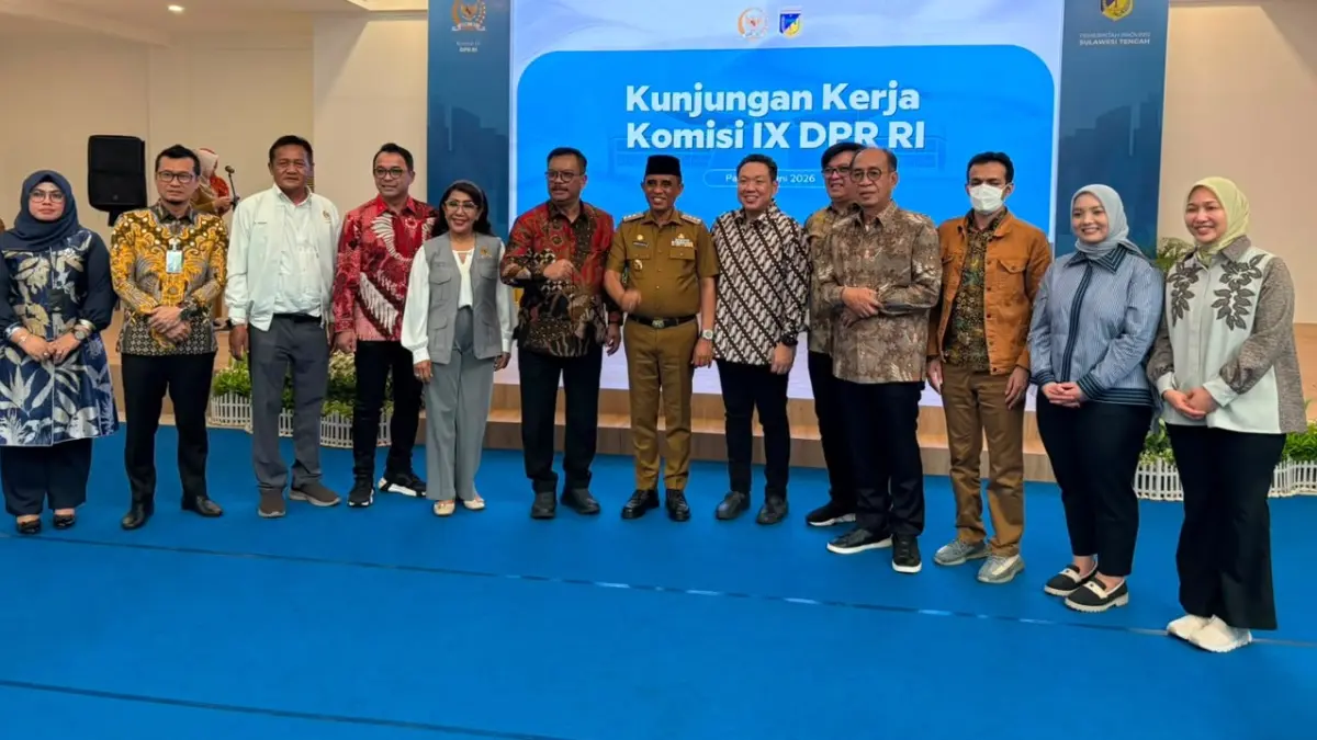 Kunjungan Kerja Spesifik Komisi IX DPR RI ke Provinsi Sulawesi Tengah dalam rangka menyerap aspirasi dan masukan terhadap Rancangan Undang-Undang (RUU) Ketenagakerjaan. 