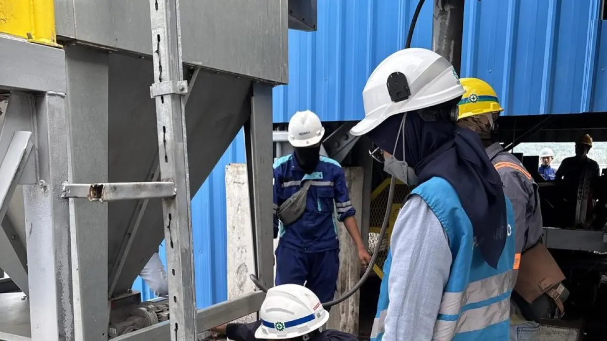 Tim PLN melakukan inspeksi dan pengujian Unit 1 PLTU Palu-3 guna memastikan keandalan pasokan listrik bagi masyarakat Sulawesi.(Istimewa)