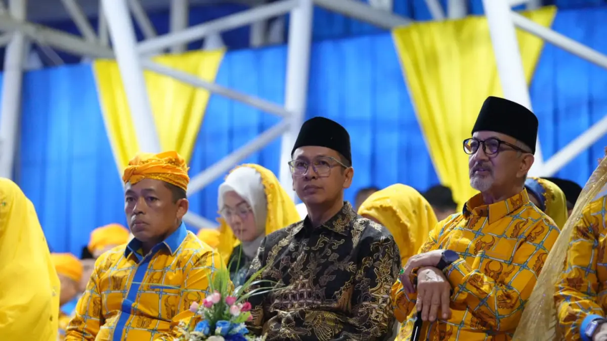 PEMBUKAAN MTQ: Ketua Komisi IV DPRD Sulteng, H. Hidayat Pakamundi saat menghadiri pembukaan MTQ tingkat Provisi Sulawesi Tengah, yang digelar di Kabupaten Sigi. (FOTO: HUMAS DPRD SULTENG/RADAR PALU)