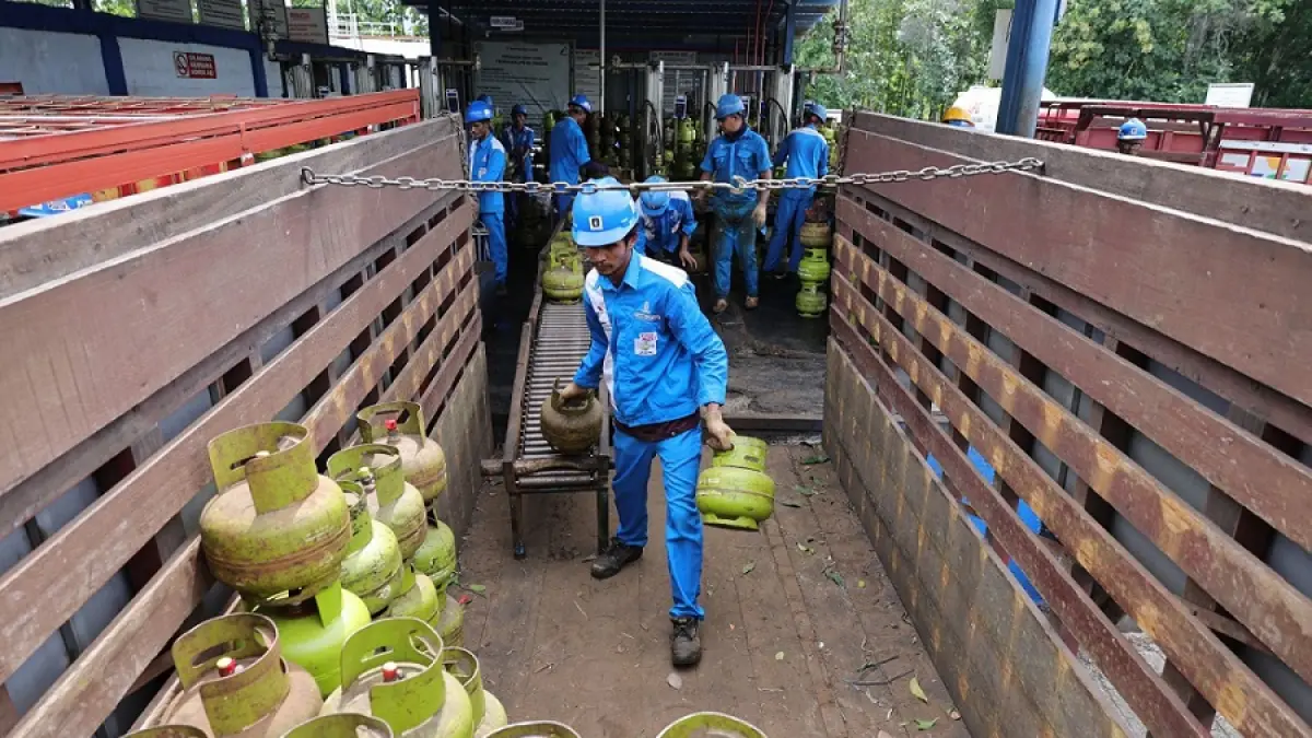 Pertamina menambah pasokan LPG 3 Kg hingga 35 persen di Sulselbar.(Dokumentasi Pertamina Patra Niaga)
