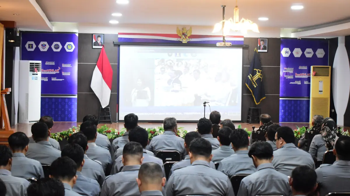 Kegiatan Konsolidasi Penyelenggaraan Pelayanan Publik yang digelar secara virtual melalui Zoom Meeting dari Graha Pengayoman, Senin (8/6/2026).