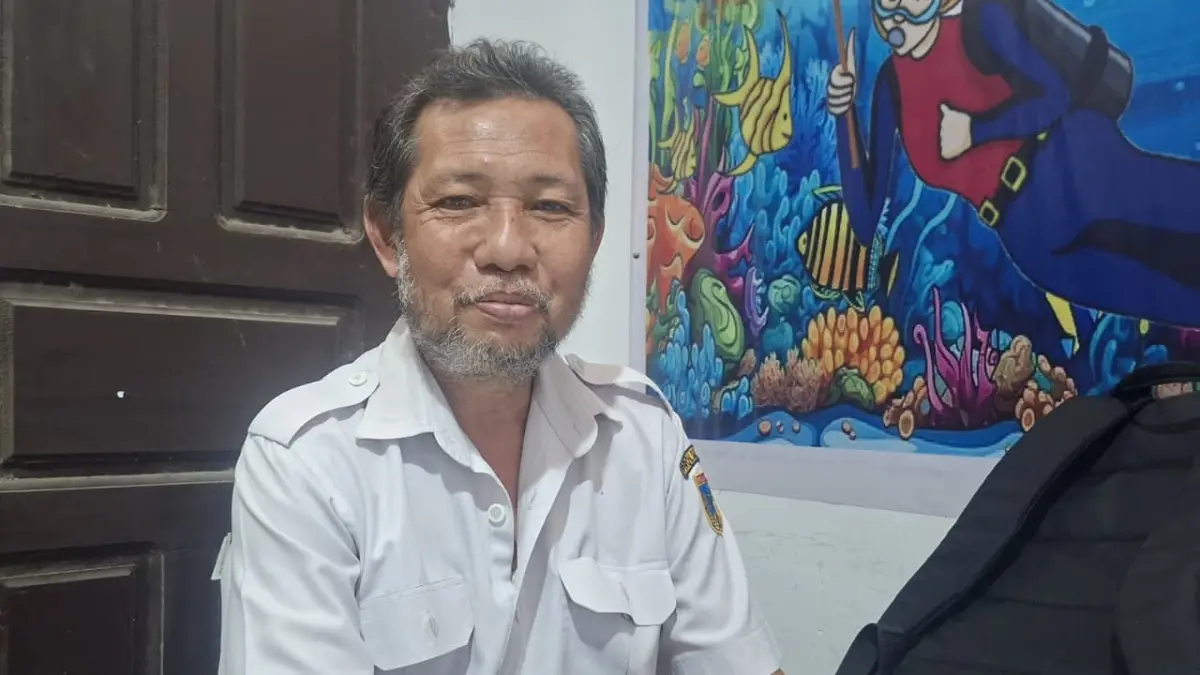 Fungsional Pengelolaan Ekosistem Laut dan Pesisir Dinas Kelautan dan Perikanan (DKP) Sulawesi Tengah, Usman. FOTO: Annisa Tri Yusnida/Radar Palu 
