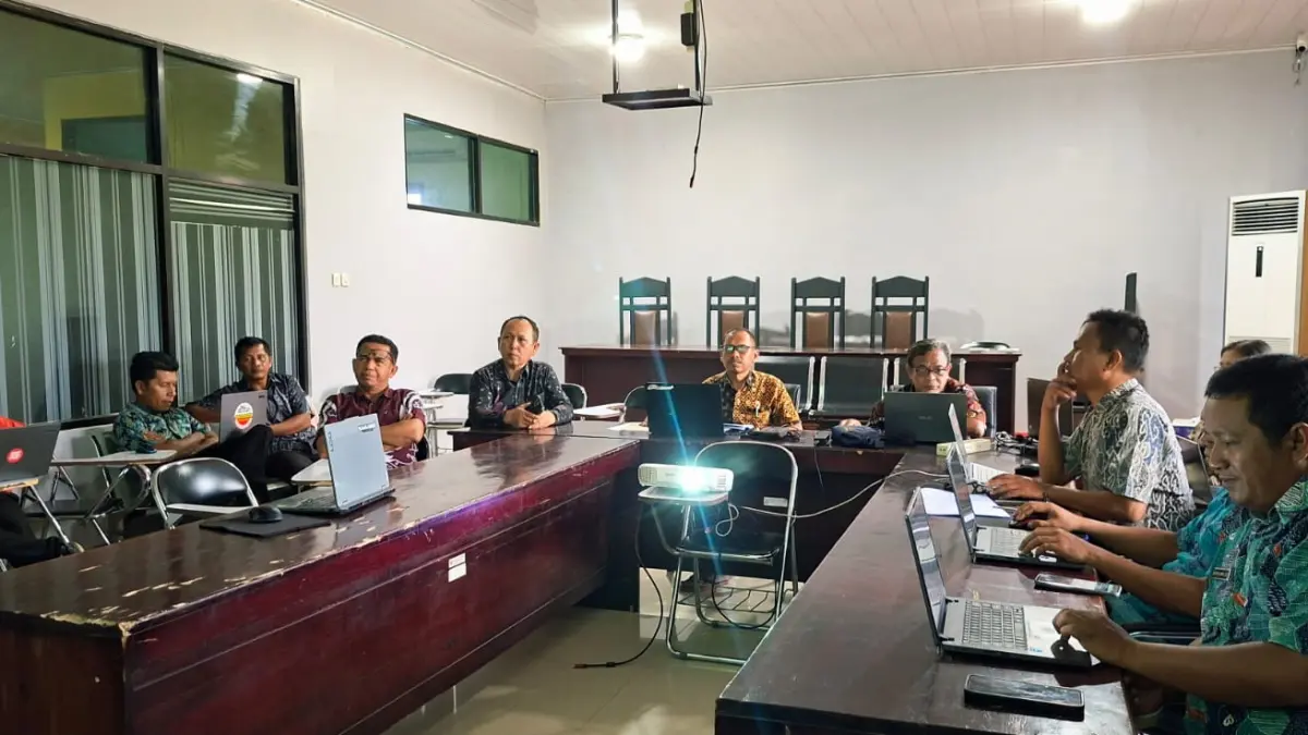 TELAAH: Inspektorat Kabupaten Buol, melaksanakan kegiatan ekspose  TSI antar Inspektur Pembantu Wilayah, di aula lantai II kantor Inspektorat, Kamis (11/6/2026).(FOTO: DINAS KOMINFO BUOL/RADAR PALU)
