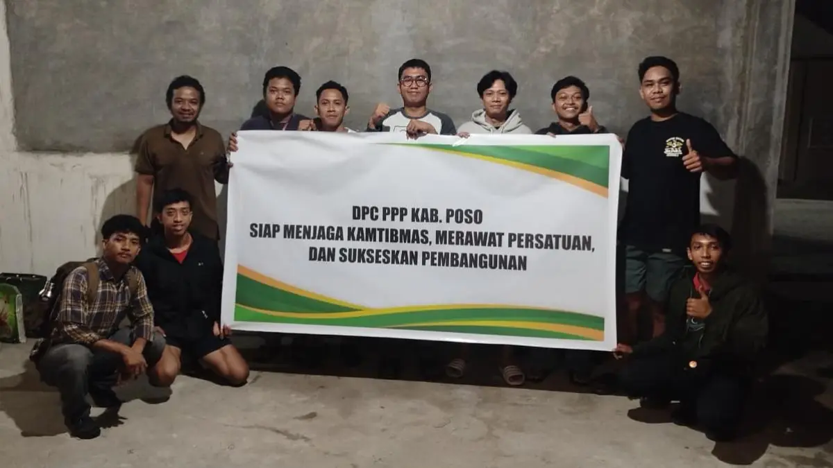 SOLIDITAS: DPC PPP Poso, terus melakukan konsolidasi organisasi, mulai dari tingkat kabupaten hingga tingkat kecamatan dan desa/kelurahan, memastikan seluruh persyaratan verifikasi terpenuhi secara optimal.(FOTO: ISTIMEWA/RADAR PALU)