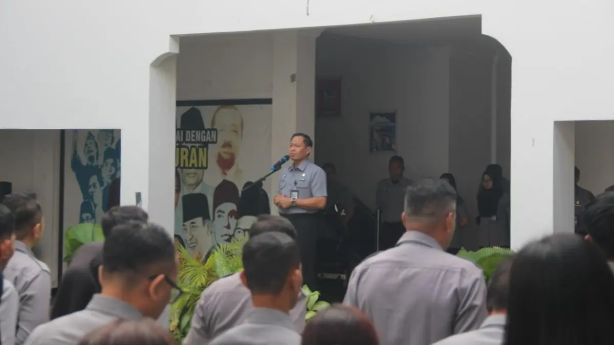Penguatan manajemen sumber daya manusia menjadi perhatian serius Kepala Kanwil Kemenkum Sulteng, Rakhmat Renaldy.