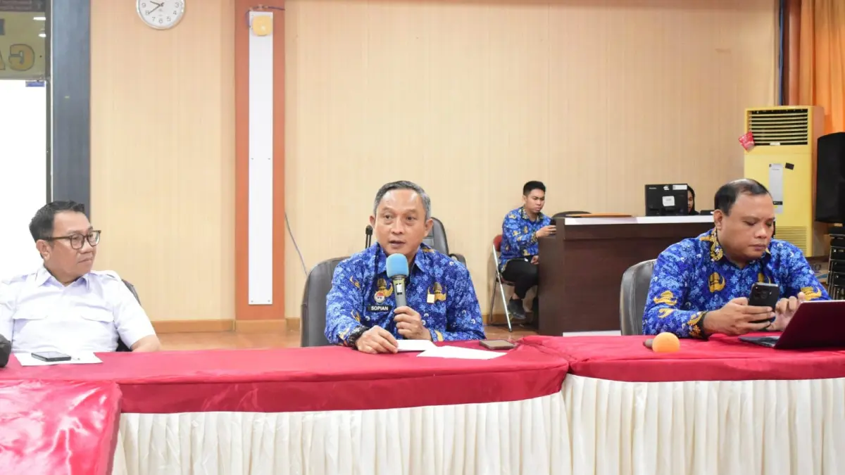 Kanwil Kemenkum Sulteng memfasilitasi harmonisasi perubahan Perbup Satu Data Kabupaten Morowali Utara. (Humas Kemenkum Sulteng)