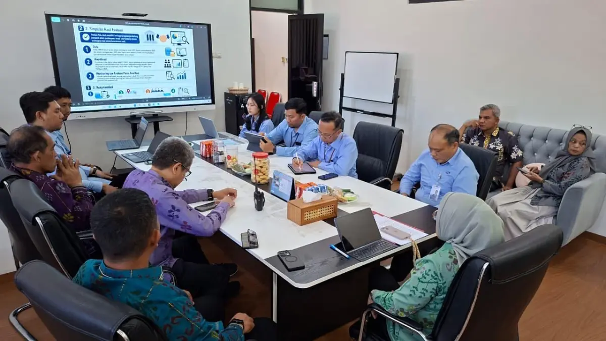 BPKP Sulawesi Tengah dan Pemerintah Kota Palu bersinergi memperkuat pembinaan UMKM melalui peningkatan akses pembiayaan, integrasi data, serta pendampingan usaha yang berkelanjutan. (HUMAS PEMKOT PALU)