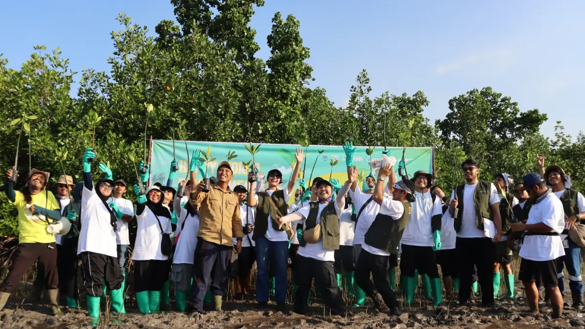 KOLABORASI: Kegiatan ECO ROOTS di Desa Matansala, Kecamatan Bungku Tengah, Kabupaten Morowali, Kamis (18/6/2026).(FOTO: SUPRIYONO/RADAR PALU).