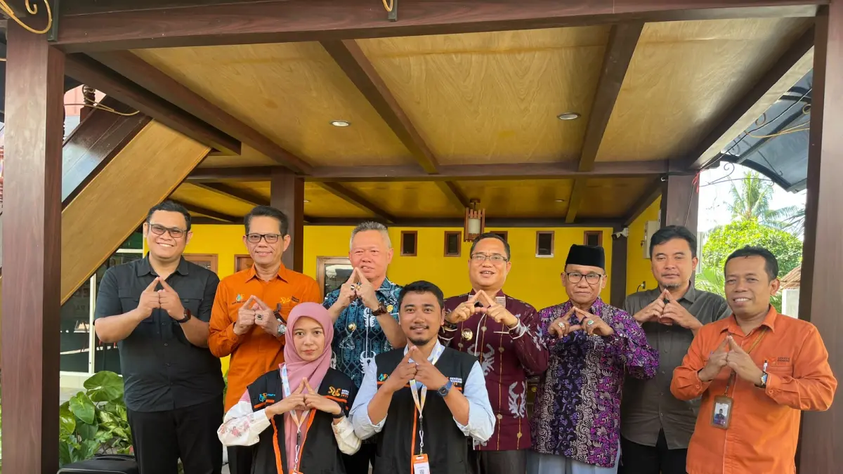SENSUS EKONOMI: Bupati Sigi, Moh. Rizal Intjenae di kegiatan Sensus Ekonomi oleh BPS Sigi.(FOTO: ANGEL SUMBARA/RADAR PALU).