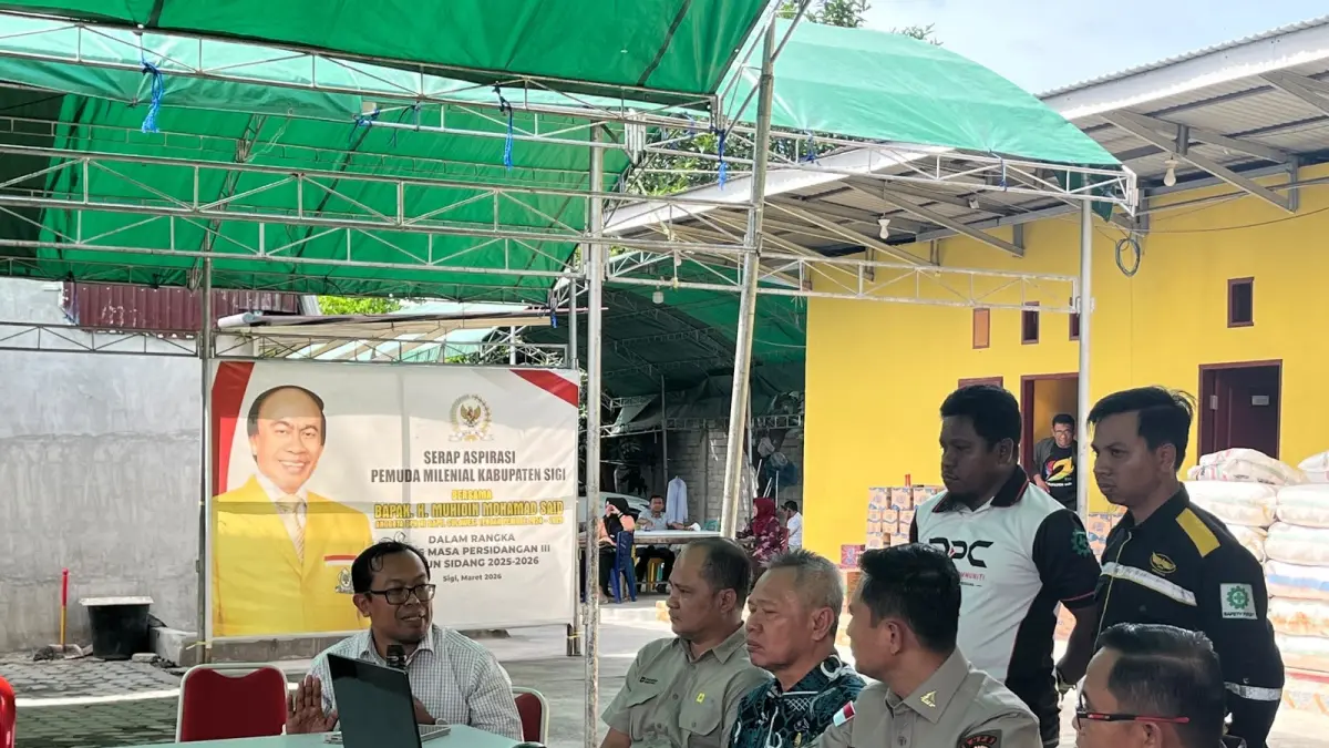 BENCANA: Pemkab Sigi bergerak cepat mengantisipasi potensi bencana susulan pascagempa bumi berkekuatan Magnitudo 6,7 yang mengguncang wilayah tersebut pada Selasa (16/6/2026).(FOTO: ANGEL SUMBARA/RADAR PALU) 
