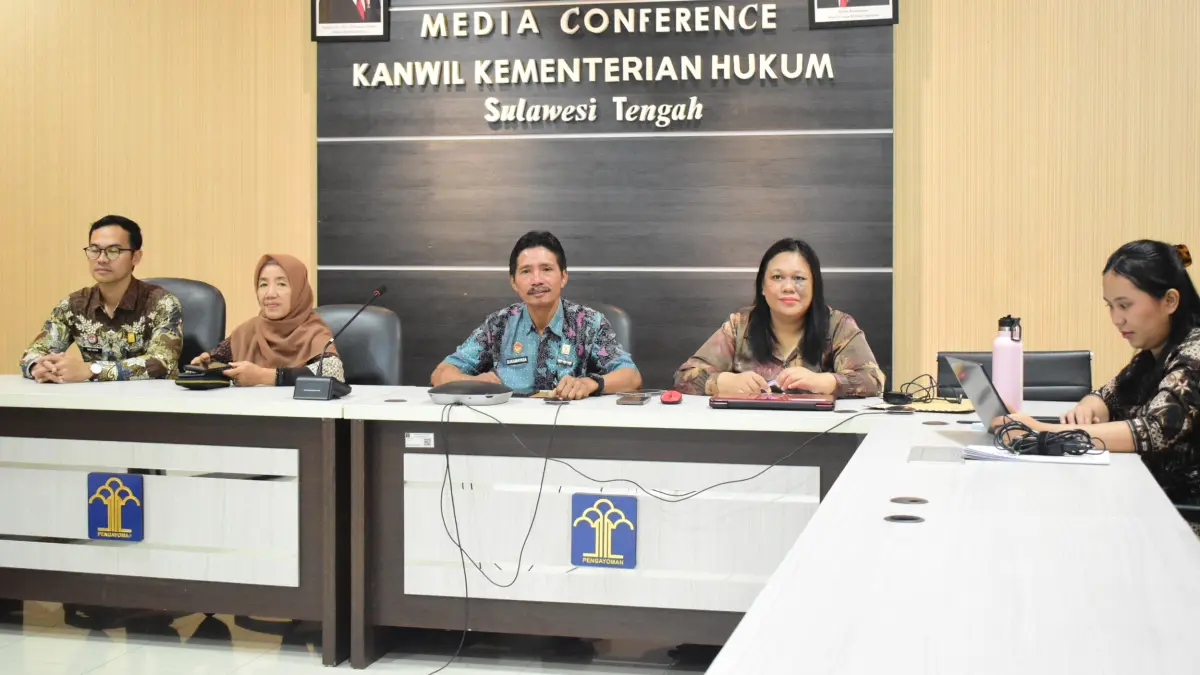 Webinar PETA HUKUM (Pemerataan Akses Hukum) yang diselenggarakan oleh Balai Pelatihan Hukum Bitung, Kamis (25/6/2026).