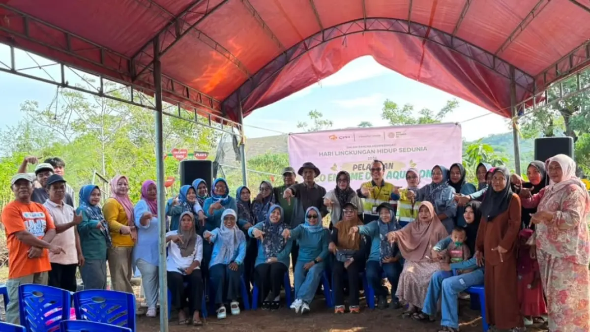 PT CPM Gelar Pelatihan Pembuatan Eco Enzym dan Aquaponik di Kelurahan Talise khususnya RT 07 RW 02. Foto: MOH. FATHAHILA / Radar Palu 