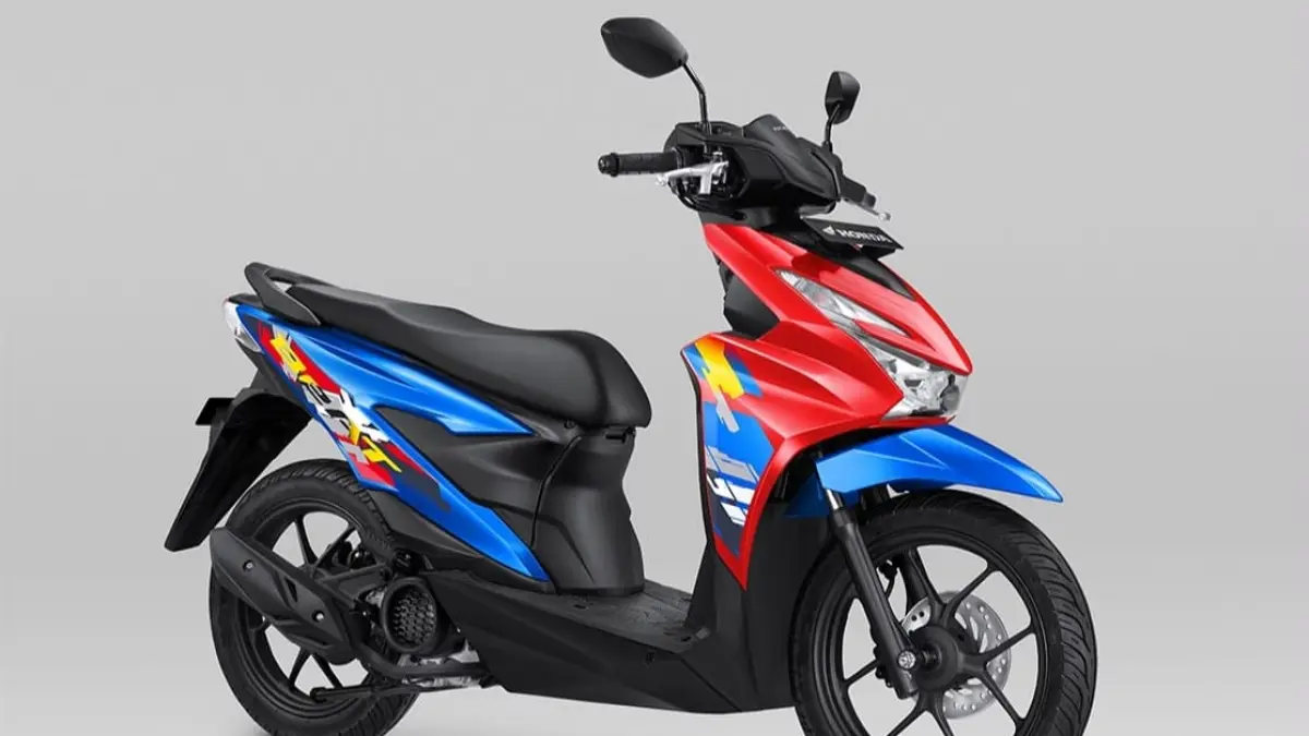 New Honda BeAT mendapat penyegaran warna dan desain striping pada seluruh varian untuk tampil lebih modern dan sesuai karakter pengendara muda. Foto: Istimewa.