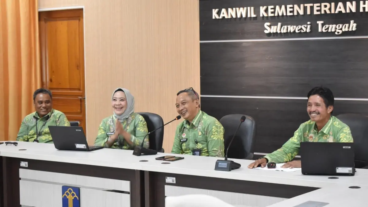 Kegiatan Validasi Sanggah Hasil Penilaian Awal Indeks Reformasi Hukum (IRH) pada Pemerintah Daerah Tahun 2026 yang diselenggarakan oleh BPHN Kementerian Hukum secara virtual, Senin (29/6/2026).