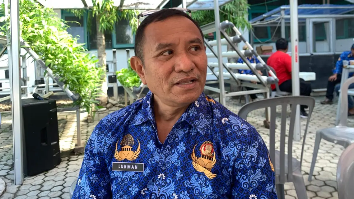 Kepala Dinas Pertanian dan Ketahanan Pangan (DPKP) Kota Palu, Lukman.(Rina Abd Halik)