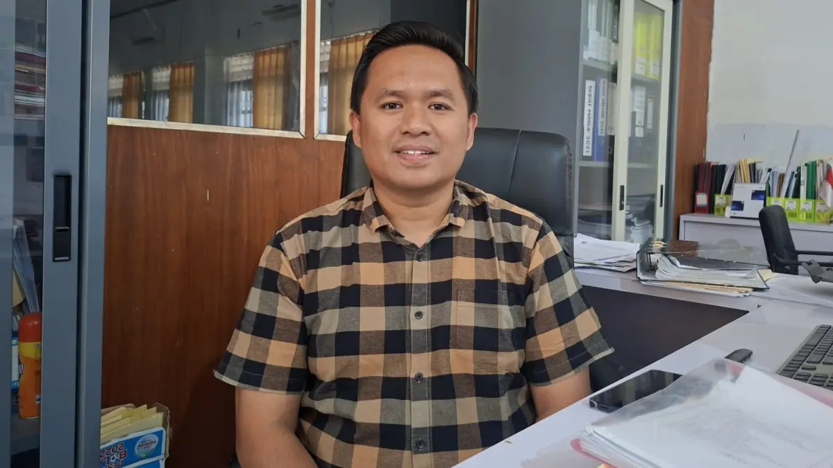 Kasubid Pajak Daerah Bapenda Sulteng, Rian Dharmawan.(Annisa Tri Yusnida)