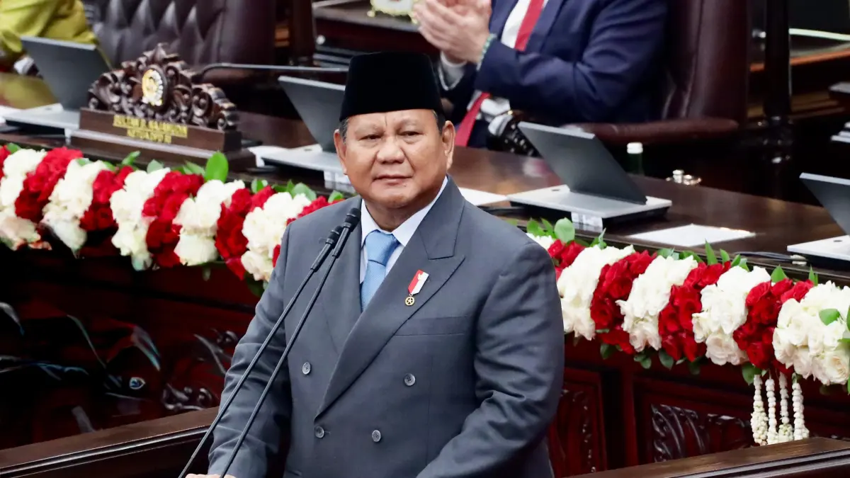 Presiden Prabowo Subianto.(Setnag.go.id)