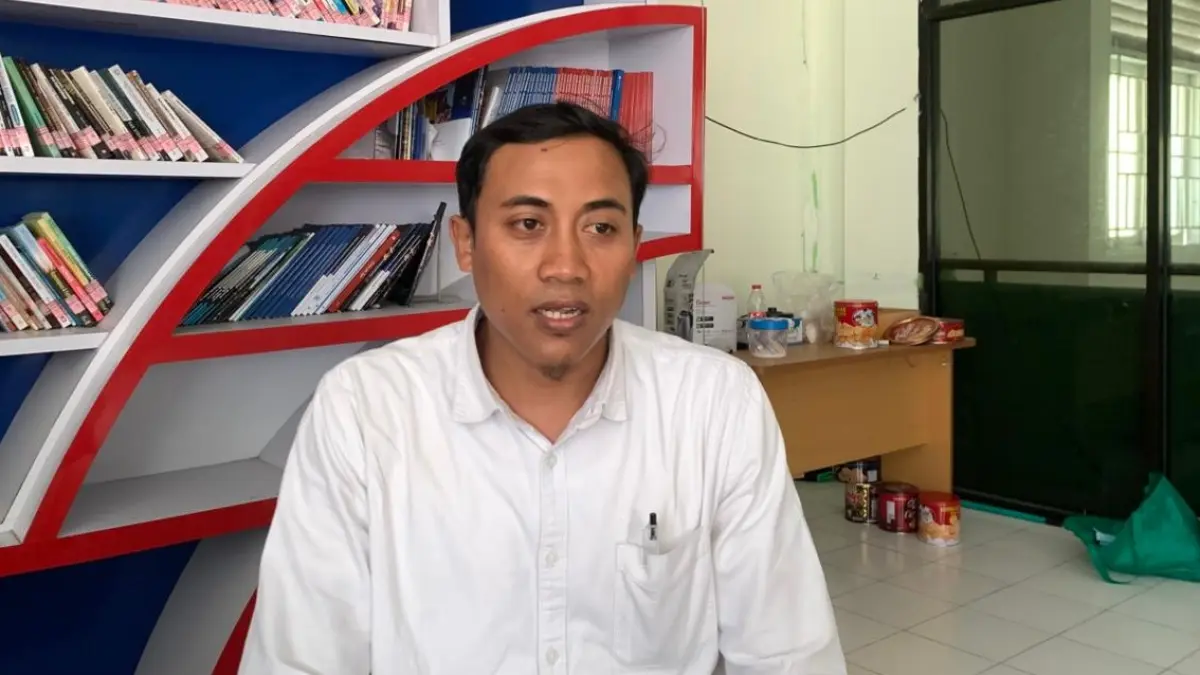 Anggota Pengurus UPT Pengembangan Bahasa UIN Datokarama Palu, Muammar Ahsanul Hilmar, MA.(Rina Abd Halik)